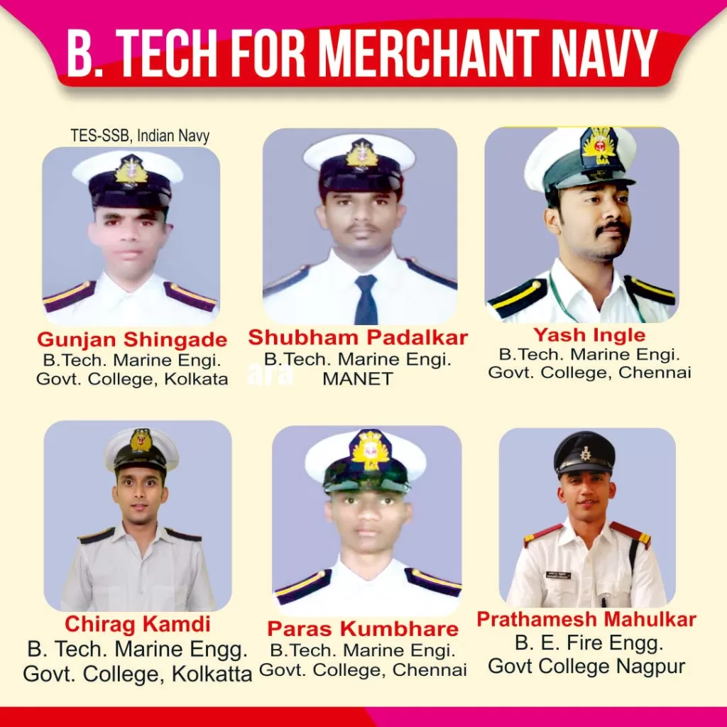 B. Tech. For merchant Navy
