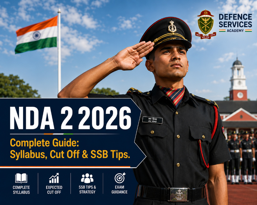 NDA 2 2026 Complete Guide: Exam Date, Syllabus, Preparation Strategy, Expected Cut Off & SSB Tips